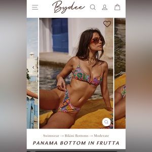 BYDEE NWT bikini bottom- Frutta